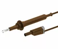 4970-IEC-120 4mm Retractable Sleeve Test Probe to 4mm Stacking Banana Plug 120cm